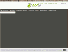 Tablet Screenshot of ecovi.fr